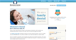 Desktop Screenshot of mommersdental.com